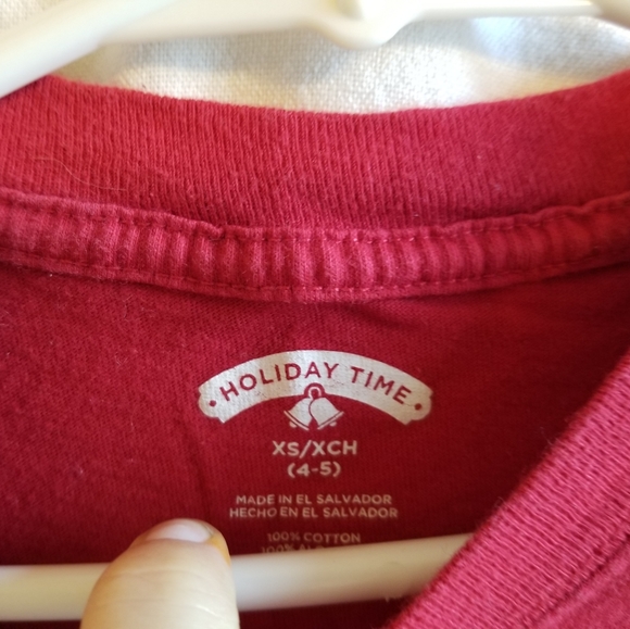 Boys Christmas tshirt - Picture 2 of 2